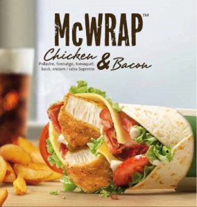 McDonald's Premium McWrap