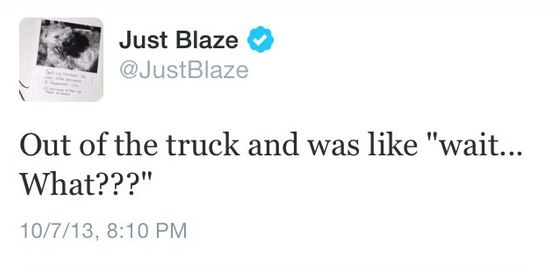 Just Blaze tweet 3