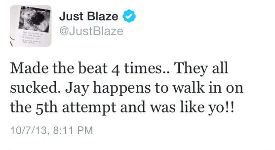 Just Blaze tweet 5