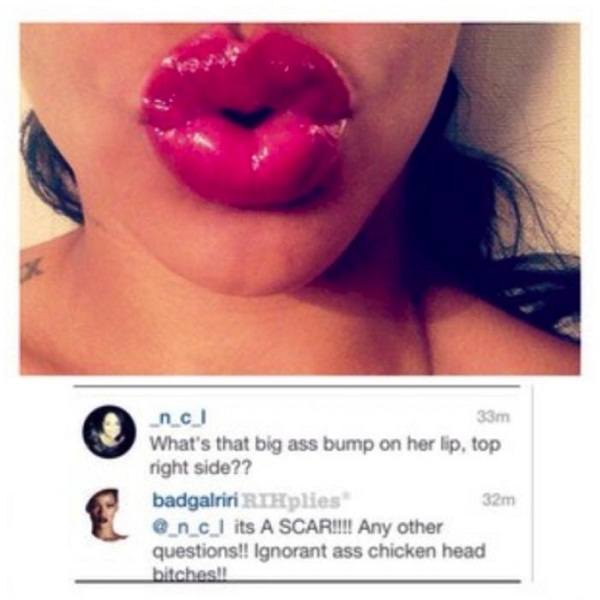 Rihanna lip