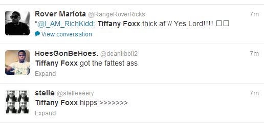 Tiffany Foxx tweets 5
