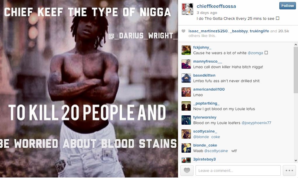 Chief Keef crime