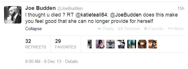 Joe Budden stripper tweet