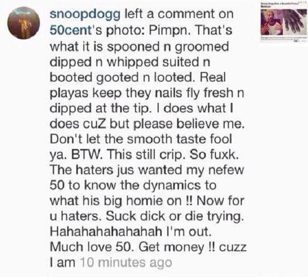 Snoop Dogg 50 Cent