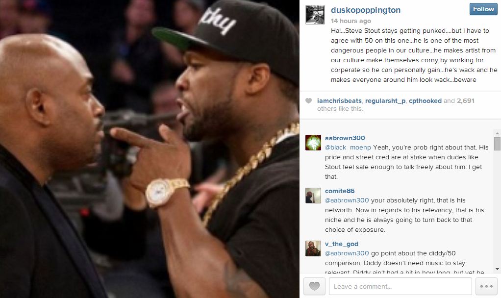 Dame Dash co-signs 50 Cent