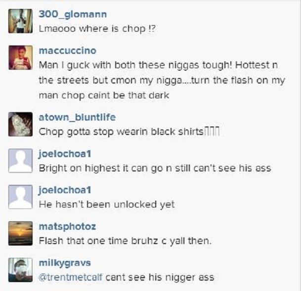 Young Chop IG comments