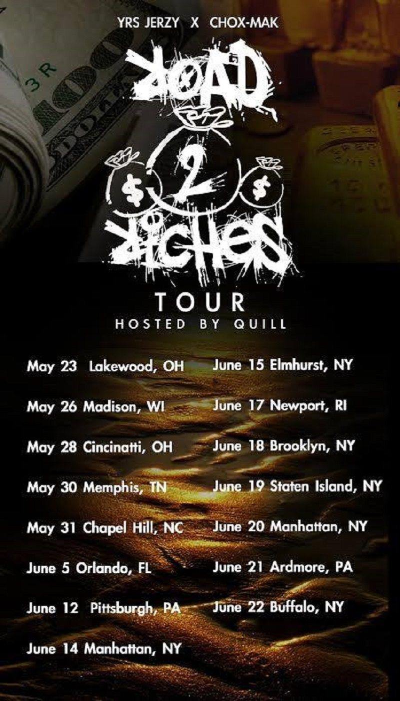 Road To Riches Tour dates