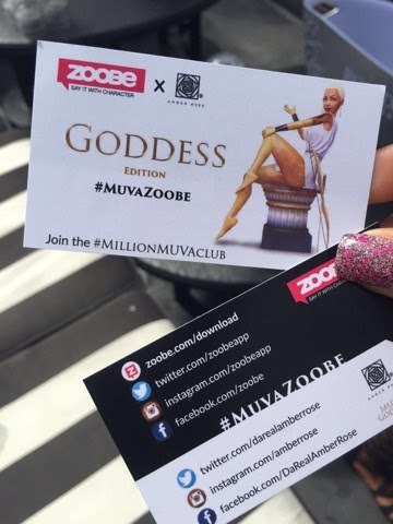  Amber Rose Zoobe Goddess Launch Party