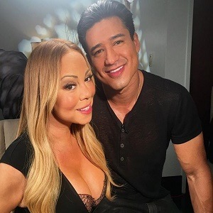 Mariah Carey Mario Lopez Extra