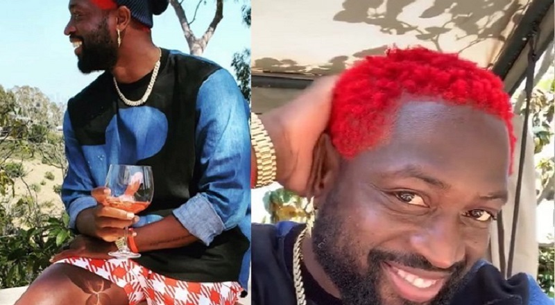 Dwyane Wade is being clowned by Twitter, over dying his hair red. People are not only making fun of the color, but bringing Wade's sexuality into question. Fans on Twitter are actually calling the retired NBA legend gay for changing his hair color.