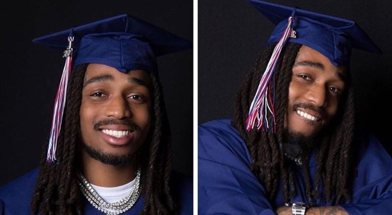 Quavo graduated from high school, during this quarantine. When a fan tried to clown him, calling it "embarrassing," Twitter came to his defense. Fans are proud of this millionaire for getting his education, and getting his diploma.