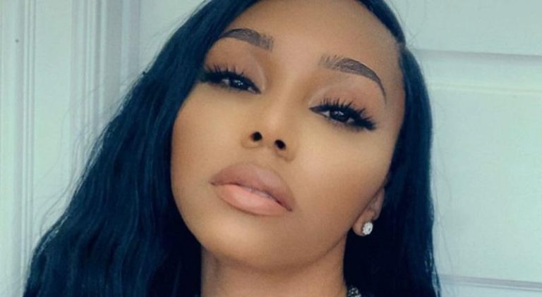 Dej Gabrielle hints at a breakup from her boyfriend, Rick Ross, posting this Instagram photo. In her caption, she has "somebody's future wife" written, which hints at a split. Also, she and Rick Ross have unfollowed each other, and she ranted on Twitter about people associating her name with other people.
