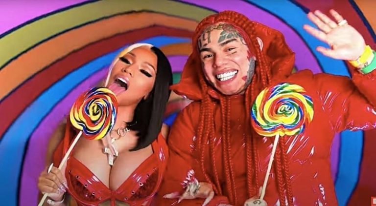 6ix9ine and Nicki Minaj's single Trollz goes gold
