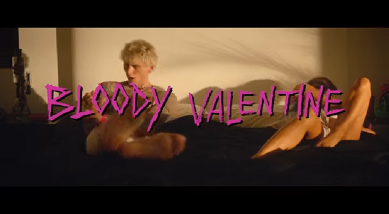 Machine Gun Kelly releases "Bloody Valentine" music video.