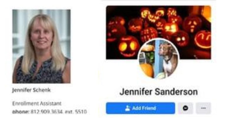 Jennifer Schenk, aka Jennifer Sanderson, is an enrollment manager at Indiana Tech University. On her personal Facebook page, Jennifer has had choice words for the protesters. Lumping the protesters in with the rioters and looters, she said they won't be done, until they clean out the Nike store, referred to them as "sh*tstains," and said they probably don't even know the "dead guy's" name, which is George Floyd.