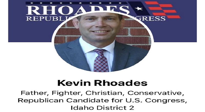 Kevin Rhoades is running for US Congress, for Idaho's Second District. A conservative Republican, Rhoades is definitely running against the establishment, and what the media is pushing. He is unconvinced about the race war, sharing memes of a dog pooping on an ANTIFA flag, saying whites have endured more racial adversity than black men in the past thirty days, alone, and also shared a meme of Jussie Smollett and Bubba Wallace, calling them "Hoax Brothers."
