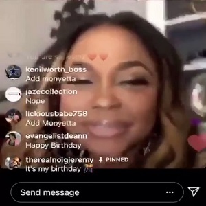 Phaedra Parks was recently on IG Live, and she was feeling a little "loose." Definitely relaxed, Phaedra talked about enjoying being free. She said she could show her breasts, and did just that, exposing her nipple, immediately saying she actually didn't mean to do that.