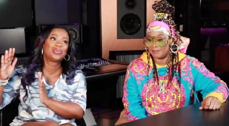 Da Brat recently sat down with Kandi Burruss, for an exclusive interview. The two used to be label-mates, signed to So So Def, in the 1990s. Since then, Da Brat has had this huge coming out, when @darealbbjudy revealed they were in a relationship, so Kandi spoke on this, when she sat down with Da Brat, who spoke on her history dating men, shocking the internet, when she revealed she used to "play with" Allen Iverson's package every morning, when they dated.