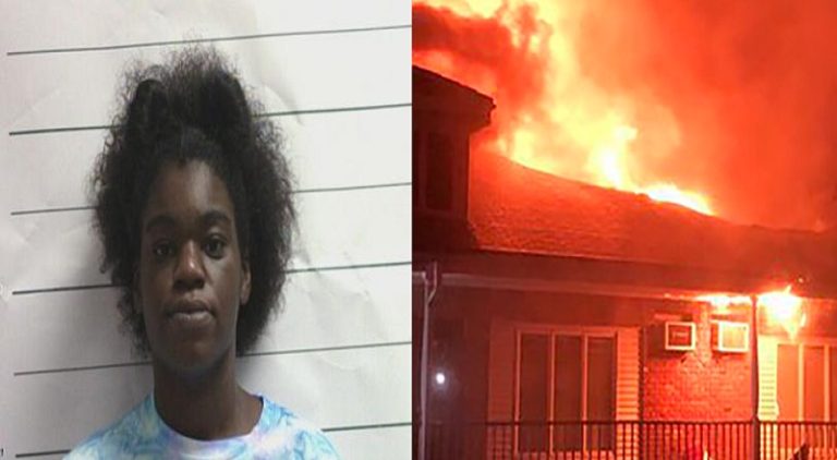 Jazlynn Major, age 25, was a law student, and now she is an arsonist, facing serious prison time. Living in New Orleans, where she was pre-law, at Loyola University, Major was facing an eviction at her apartment complex. Because of this, Jazlynn Major decided to torch the entire apartment building, setting it on fire, burning it to the ground, leaving 26 people without a home, and a dog dead.