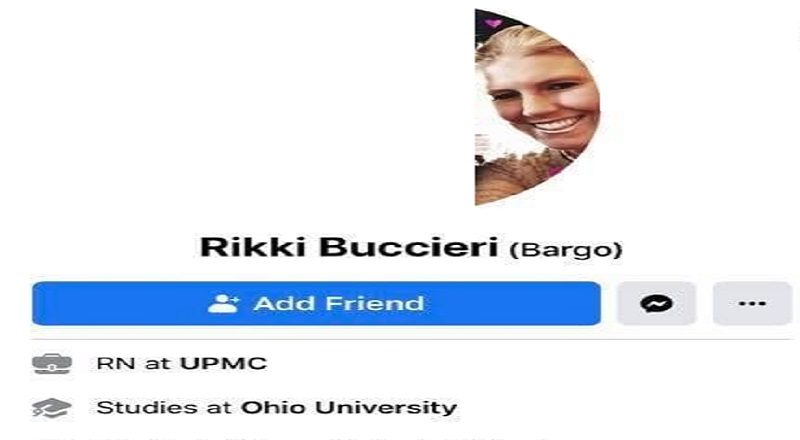 Rikki Buccieri is a RN at UMPC and recently was commenting, on Facebook. Apparently, this was in response to a news article about another stimulus/unemployment. Buccieri, a nurse, complained in the Facebook comments about nurses not receiving any benefits, due to being essential workers, and mocking the renters complaining about eviction, citing the unemployment and stimulus, before saying don't get her started about the "blacks" who are "making whites racist that never were."
