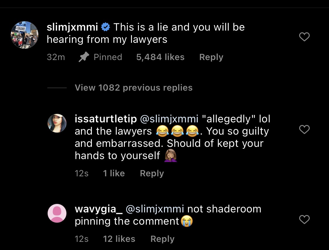 Slim Jxmmi, one half of Rae Sremmurd, is accused of beating his pregnant girlfriend. The veteran rapper is accused of knocking her teeth out, something that he denies. After seeing the story, on Instagram, Slim Jxmmi said these claims were 100% lies and that they will be hearing from his lawyers, soon.