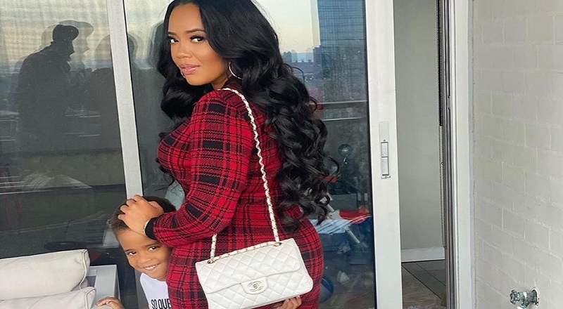 Angela Simmons shared a photo of herself and her son. The photo began to spark controversy, as her son had his hand between her legs. Her comment about her son being such a boy sparked backlash in the IG comments, with people calling the situation inappropriate.