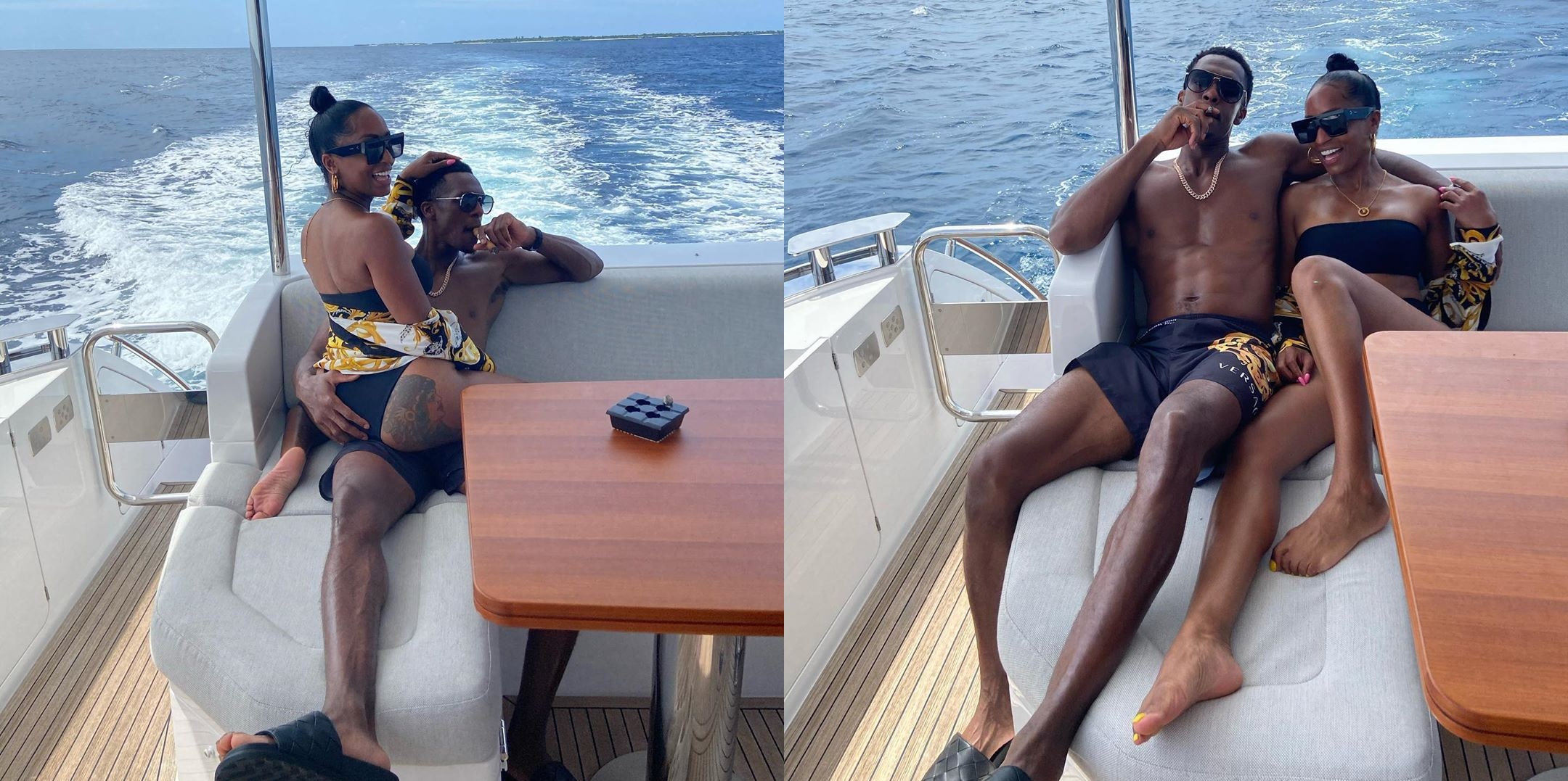 Rajon Rondo won his second NBA championship, earlier this month, with the Lakers. After the title, the Lakers returned to Los Angeles, for their championship celebration. Now, his girlfriend, Latoia Fitzgerald, have gone on a vacation, where they are steaming it up.