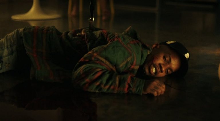 Tory Lanez gets killed in "Jokes On Me" music video.