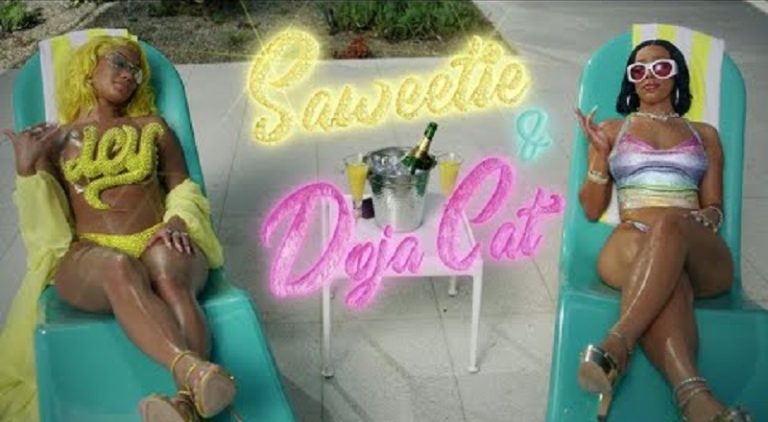 Saweetie Doja Cat Best Friend video 1 million YouTube views one day