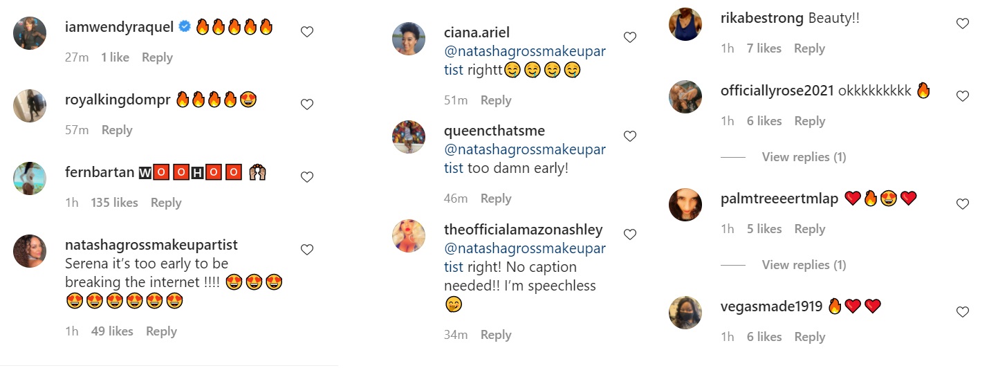 Serena Williams catsuit Instagram