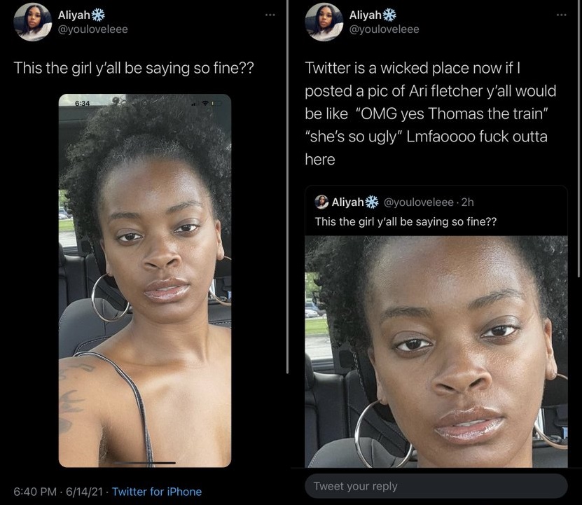Ari Lennox called ugly on Twitter and fans defend her