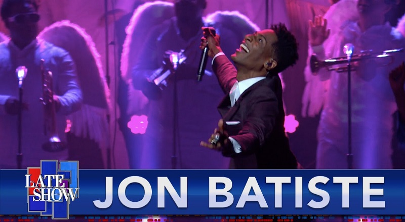 Jon Batiste performs Freedom on The Late Show with Stephen Colbert