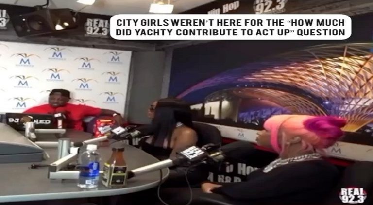 City Girls refuse to answer question about Lil Yachty contributing to Act Up