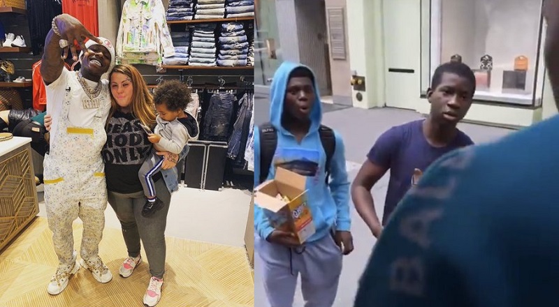 DaBaby bought $1000 worth of hats from white girl after refusing to buy $200 worth of candy from black boys