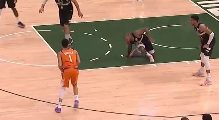 Devin Booker breaks PJ Tucker's ankles in Game 6 of NBA Finals