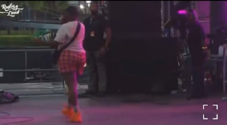 Saucy Santana claims his IG was disabled and thanks JT City Girls for letting him open up for them at Rolling Loud