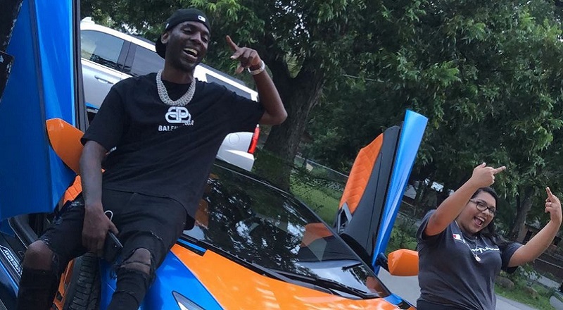 Young Dolph gifts fan with Lamborghini and they're now selling it