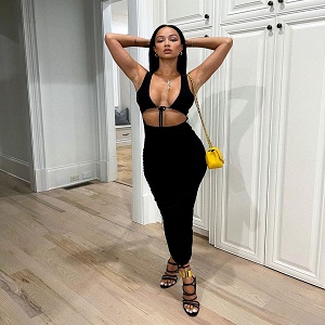 Draya tells fan who said she had a BBL that her body is 100% natural