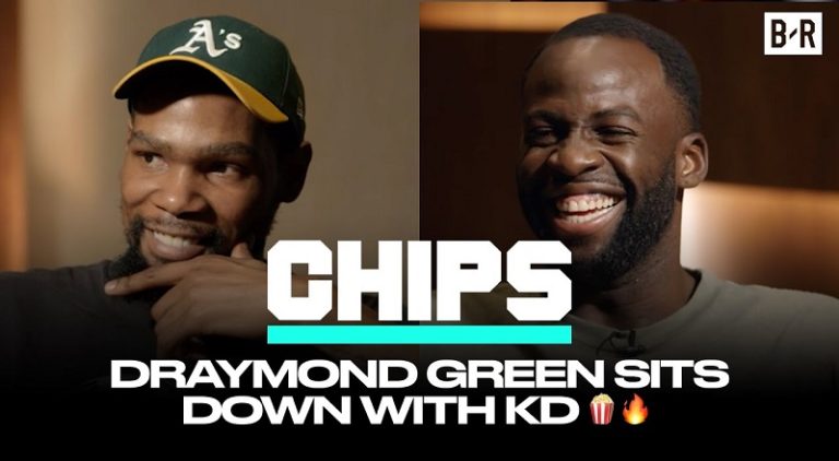 Draymond Green sit down interview with Kevin Durant for Bleacher Report