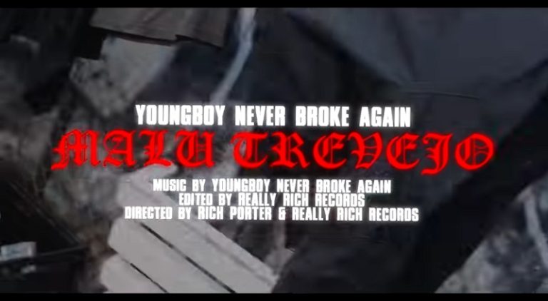 NBA Youngboy Malu Trevejo music video