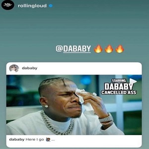 Rolling Loud reposts DaBaby's Whole Lotta Money freestyle