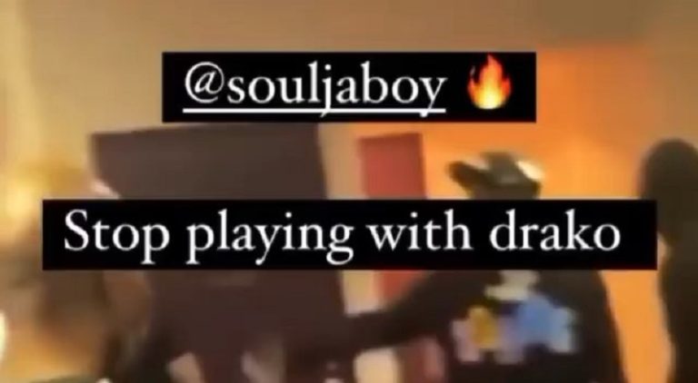 Soulja Boy threatens to shoot a person who dissed his artist