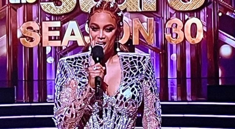 Tyra Banks gets clowned over the braids in her hair, during Dancing With The Stars season premiere