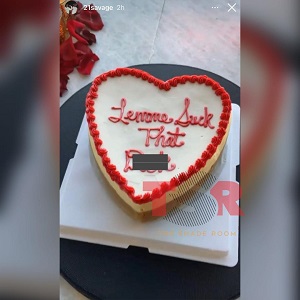 21 Savage shares romantic birthday, allegedly with Latto