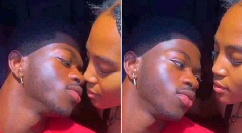 Lil Nas X kisses a girl and it goes viral on Facebook