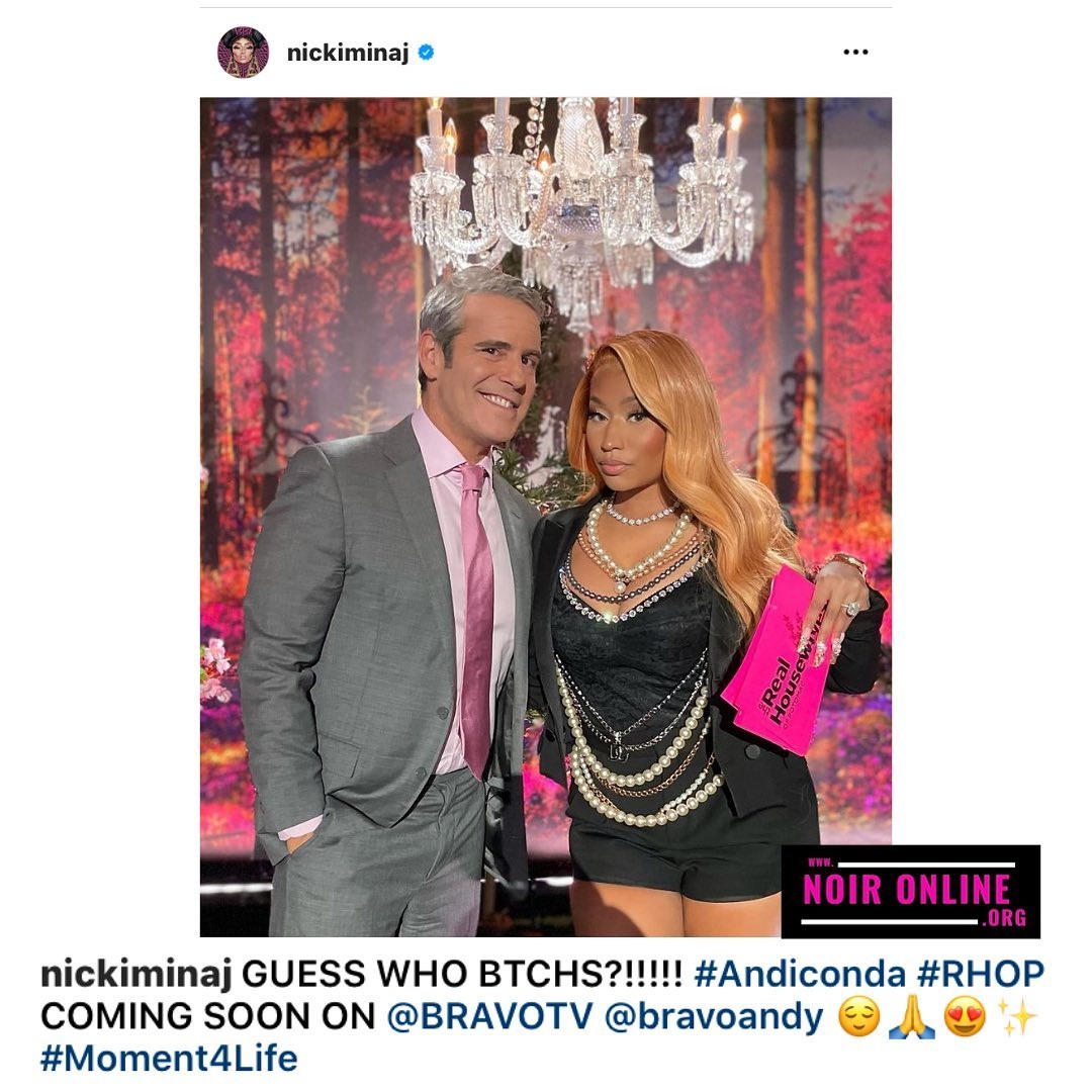 Nicki Minaj is co-hosting The Real Housewives of Potomac reunion show