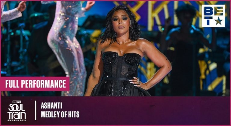 Ashanti performs medley of her hits at the 2021 Soul Train Awards