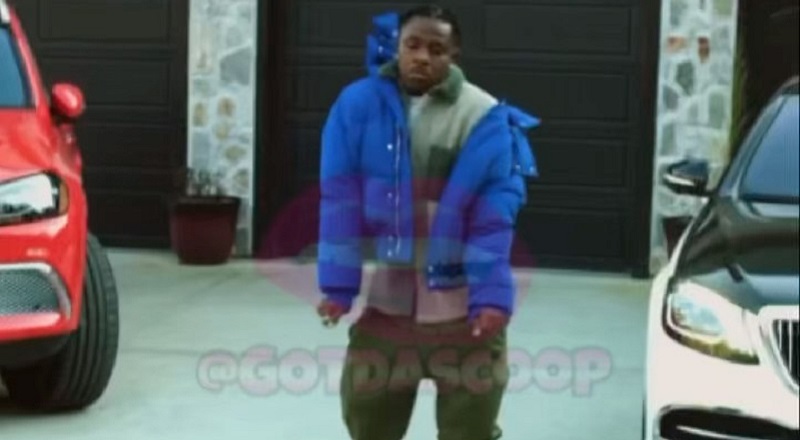 DaBaby dances in front of his house, after the DaniLeigh altercation