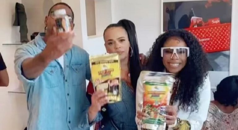 Faith Evans looks miserable in video Shay Johnson posted of her and Stevie J