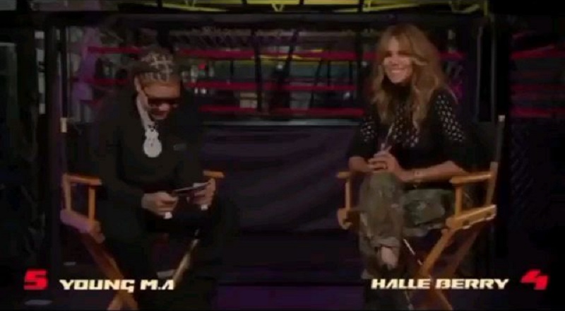 Halle Berry continues flirting with Young MA, shares her biggest turn on
